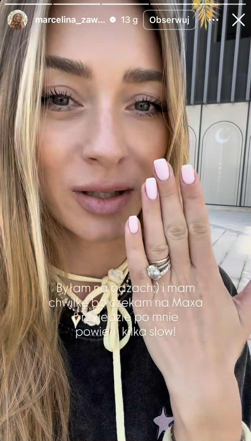 Marcelina Zawadzka pochwaliła się paznokciami