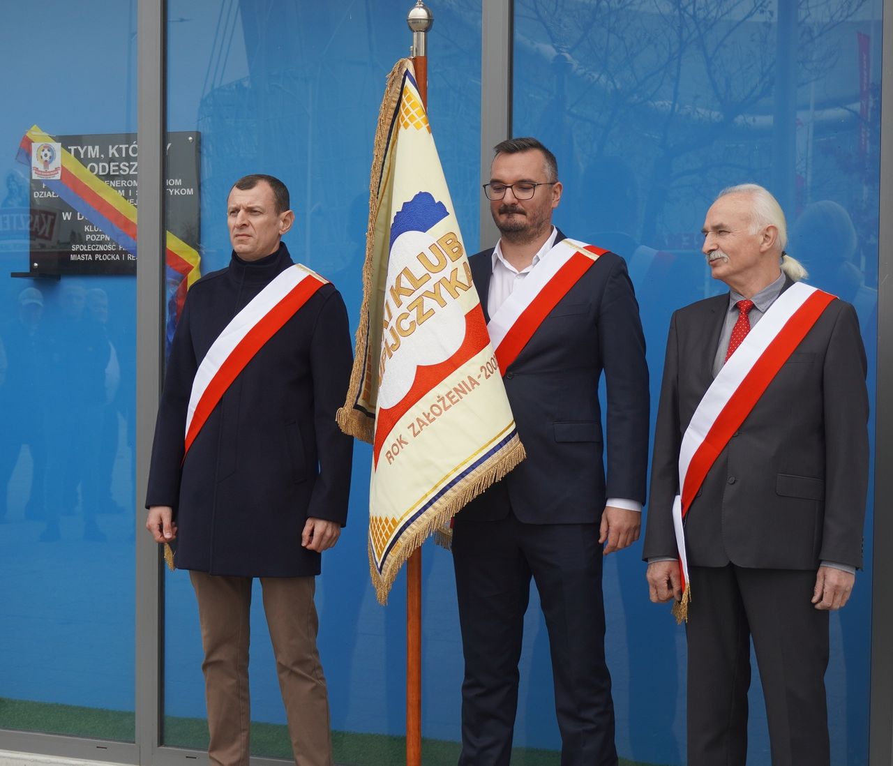 Odsłonięcie tablicy 