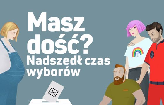 „Masz dość? Nadszedł czas wyborów” w kampanii „Gazety Wyborczej”. "Solidarność z osobami dyskryminowanymi"