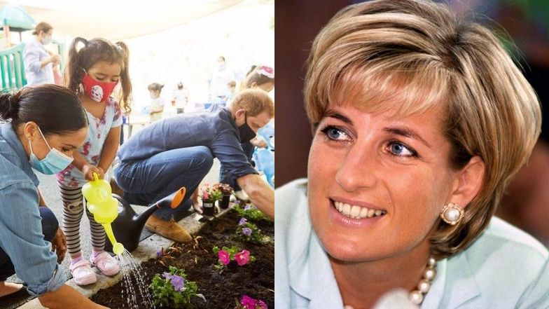 Meghan i Harry uczcili 23. rocznicę śmierci księżnej Diany