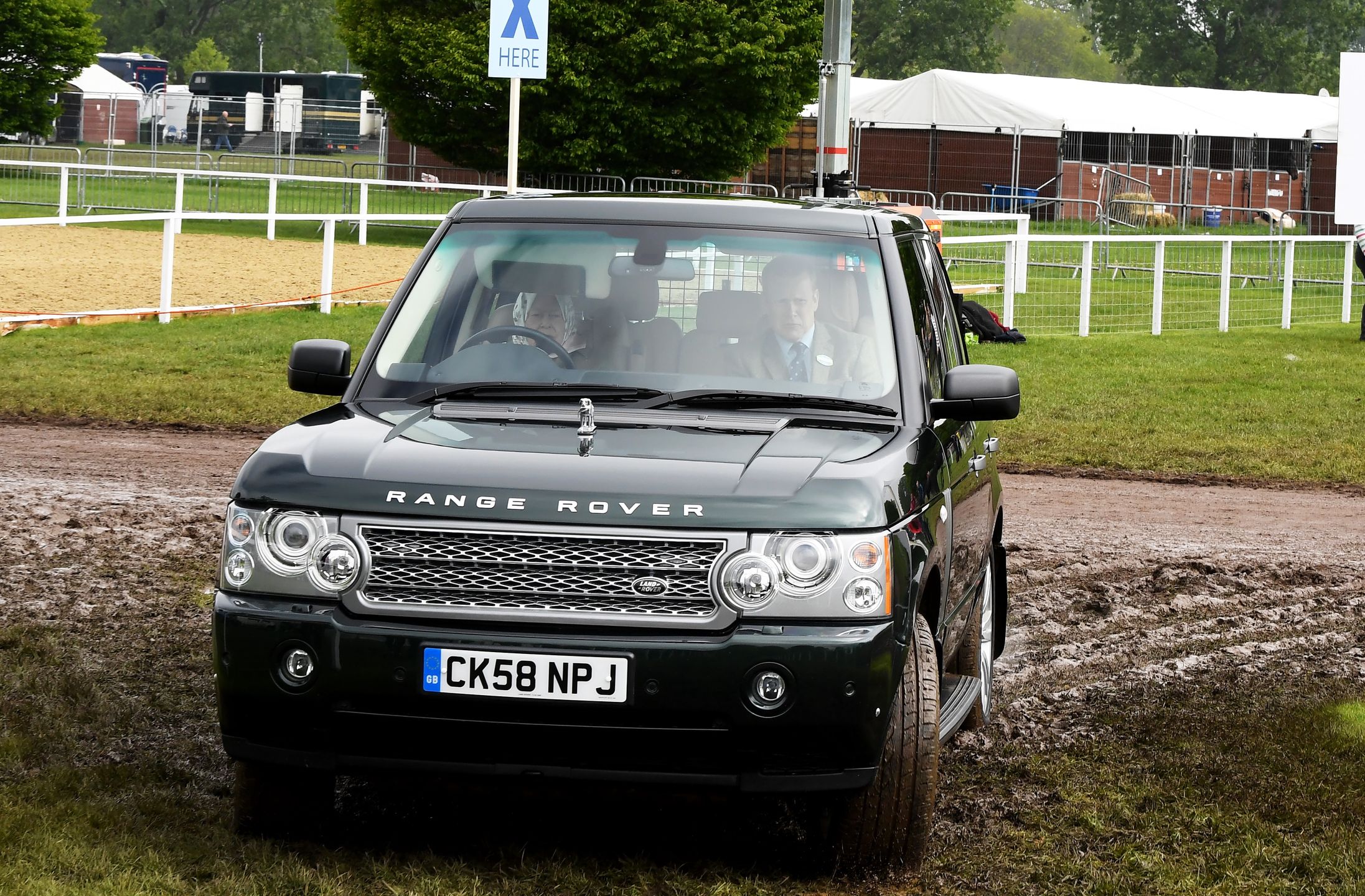 Range Rover królowej Elżbiety II