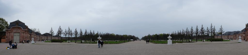 panorama Palac Schwetzingen