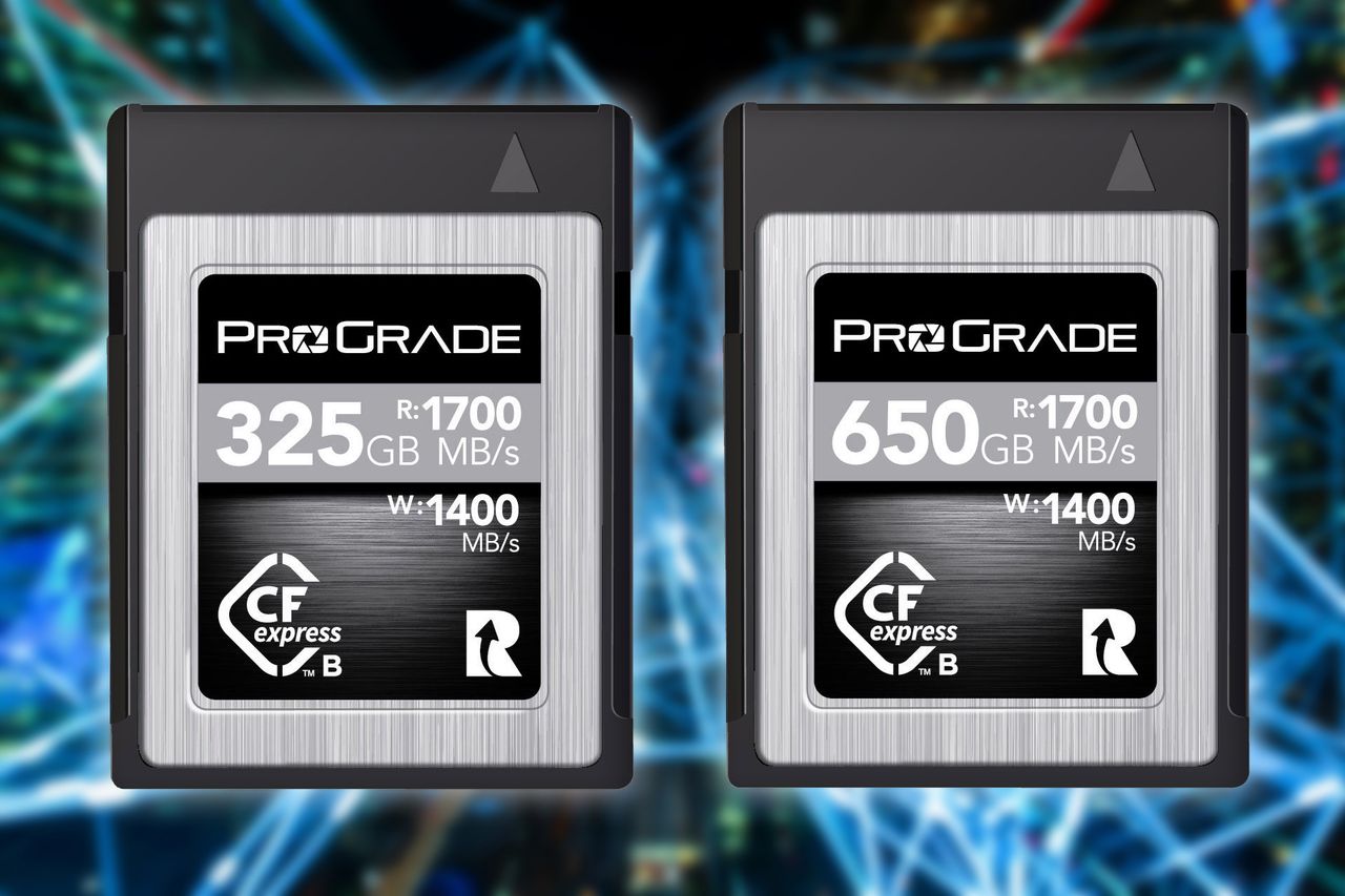 1700 MB/s – taką prędkość mają nowe kadry CFexpress firmy ProGrade