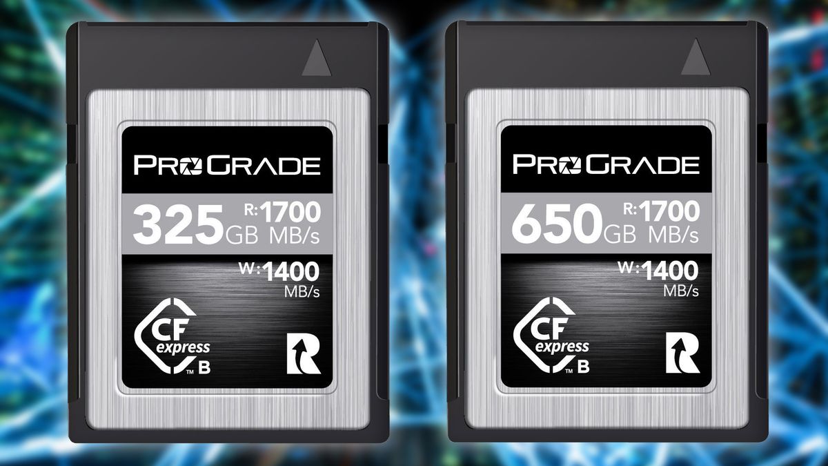 1700 MB/s – taką prędkość mają nowe kadry CFexpress firmy ProGrade 1