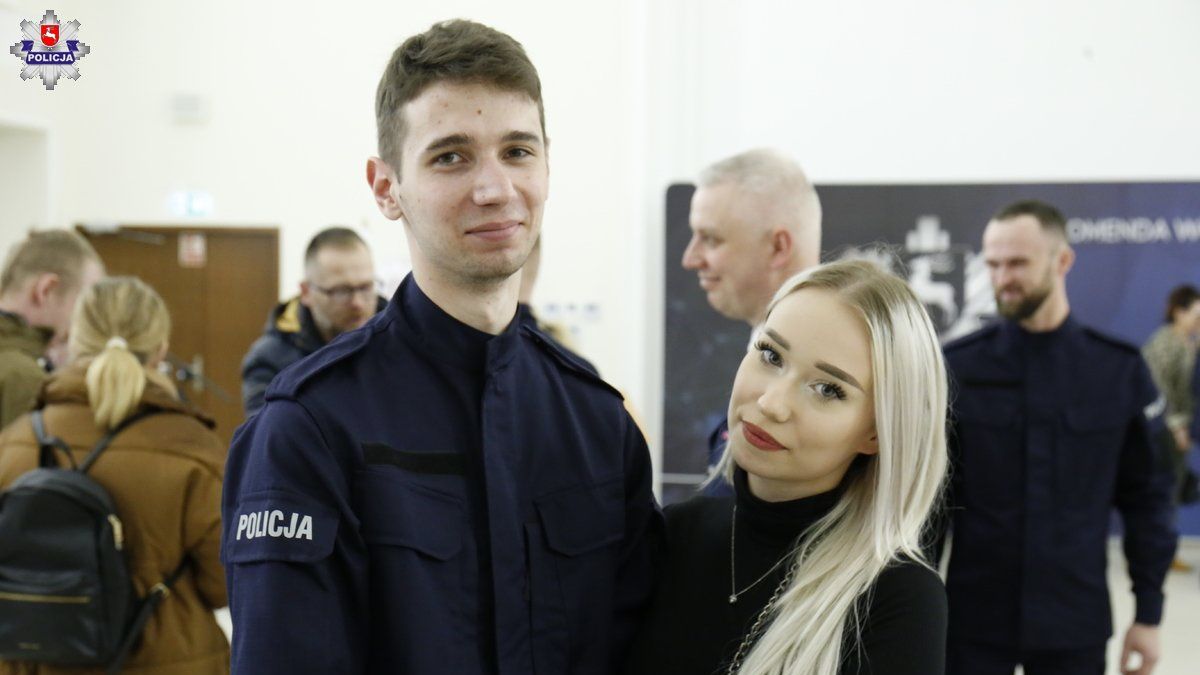 Pierwsze w tym roku ślubowanie nowych policjantów w Lublinie
