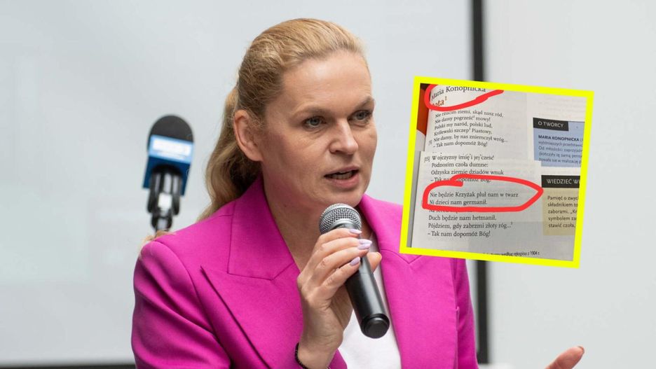 "Krzyżak" zamiast "Niemca". Nowacka przywraca oryginalny zapis