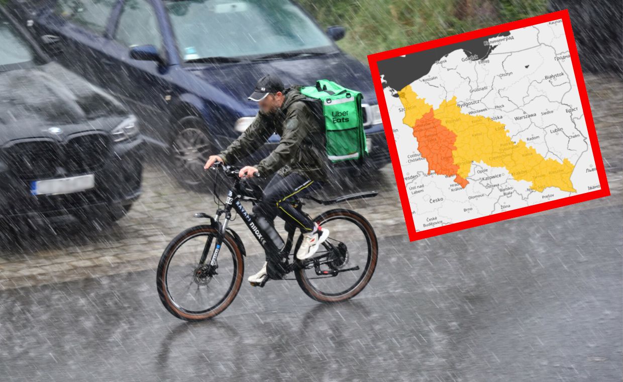 Pogoda szaleje: burze i deszcz zaleją pół Polski
