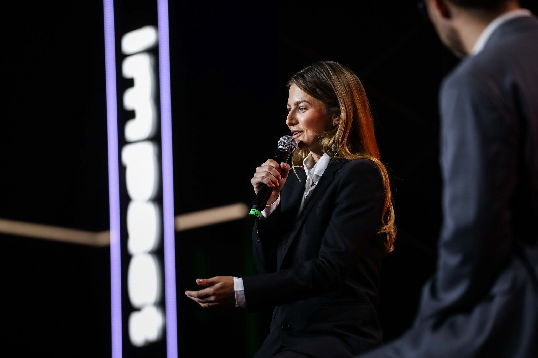 Anna Lewandowska zadaje szyku na kongresie