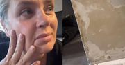 Elżbieta Romanowska pokazała skutki ZALANIA. "Chce mi się płakać, ze ścian się sypie"
