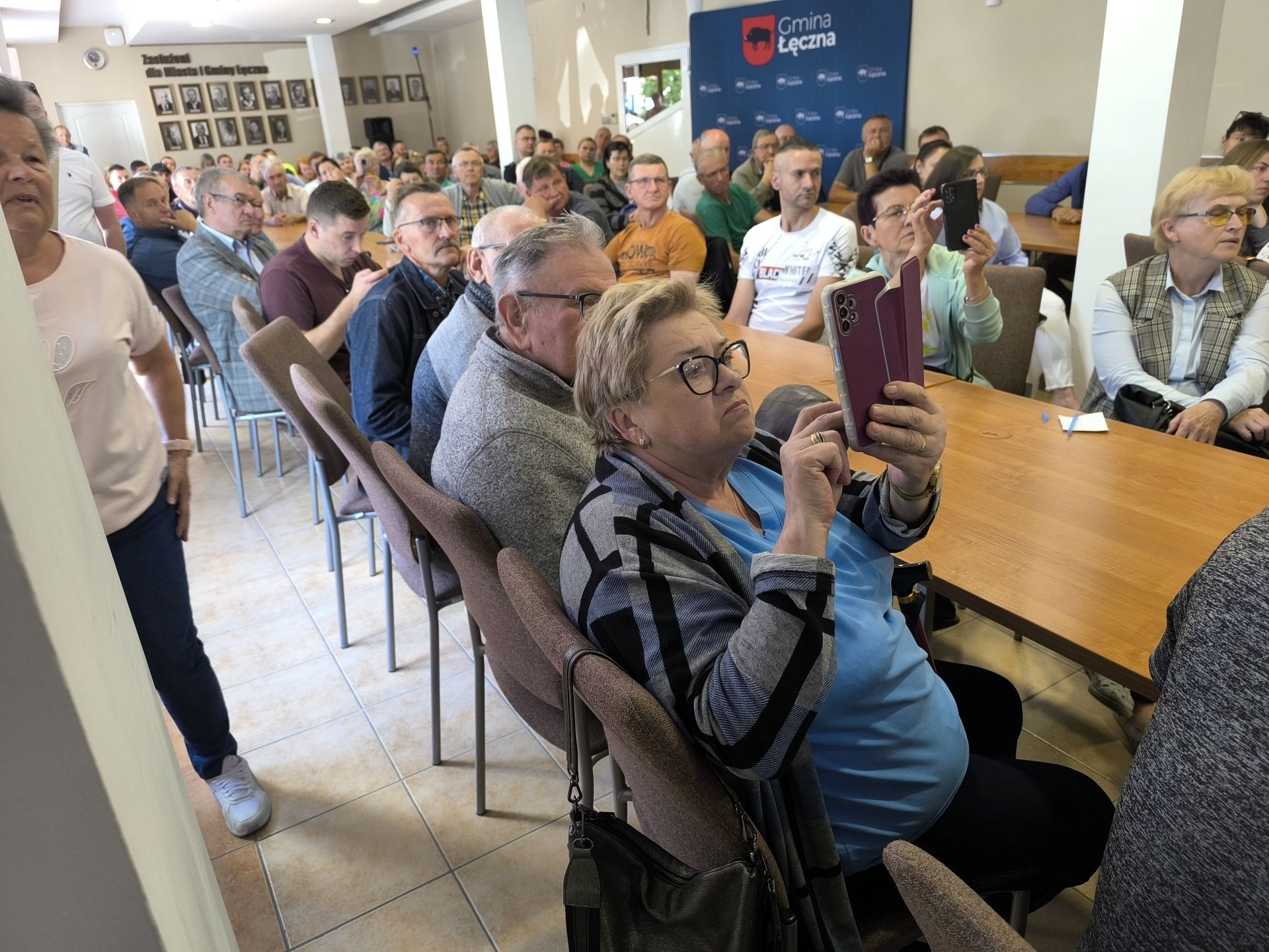 Spotkanie ws. budowy nowej trasy kolejowej w Urzędzie Miejskim w Łęcznej