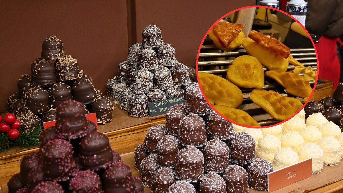 W Wilnie góra słodyczy i słona przekąska prosto z Polski