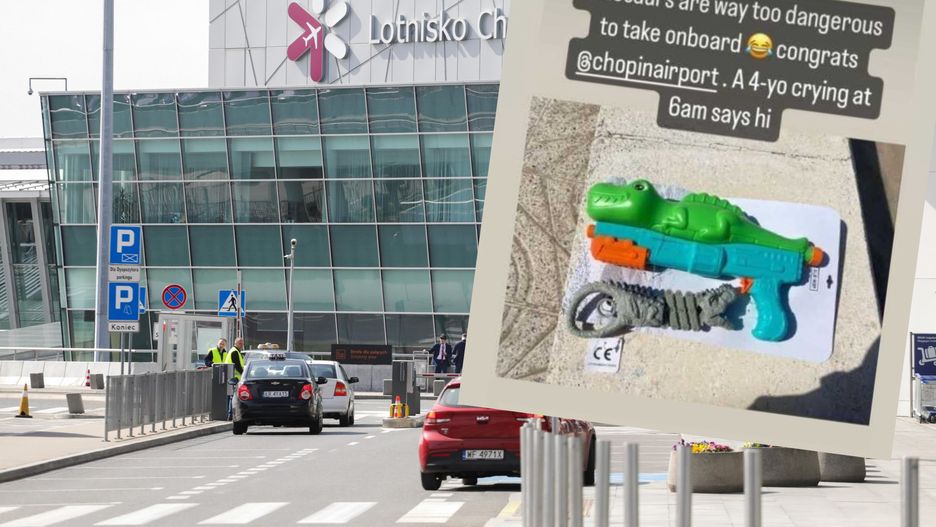 Na lotnisku zabrali 4-latkowi pistolet-zabawkę. W sieci zawrzało