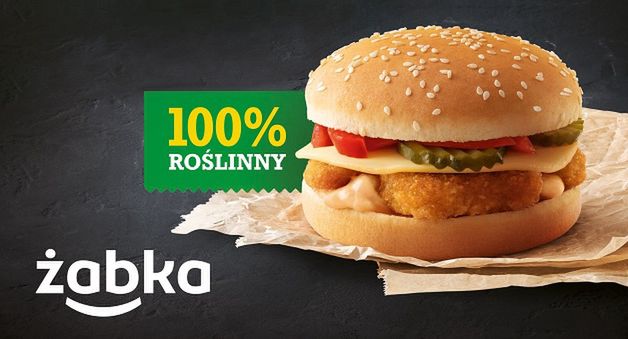 Żabka zaczyna sprzedawać wegańskie burgery