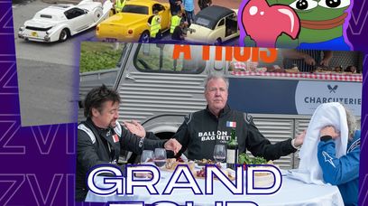 The Grand Tour w Polsce! Clarkson, May i Hammond przyłapani w GDAŃSKU w trzech klasycznych autach