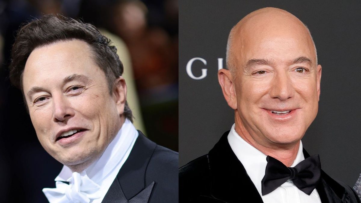 Elon Musk i Jeff Bezos
