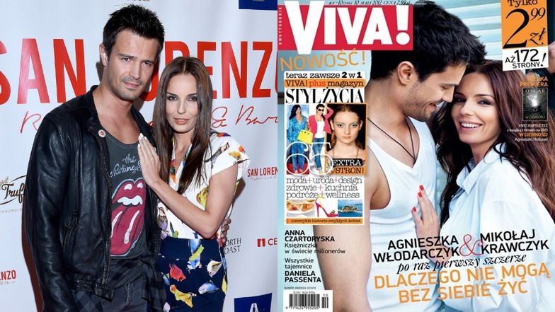 Mikołaj Krawczyk drze publicznie koty z byłą żoną. W przeszłości tworzył związek z Agnieszką Włodarczyk: "Jesteśmy cały czas jak naćpani"