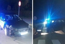 Miał tylko jechać po mleko. Skosił fordem latarnię