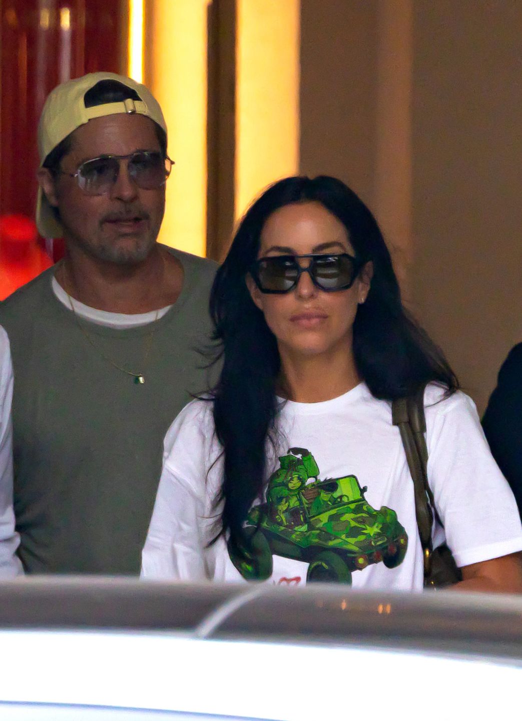 Brad Pitt i Inés de Ramón 