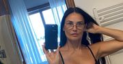 58-letnia Demi Moore chwali się figurą w bikini (FOTO)