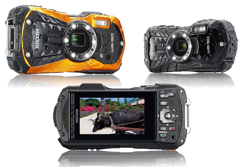 Ricoh WG-50 - odporny kompakt z diodami do makro dla aktywnych 3