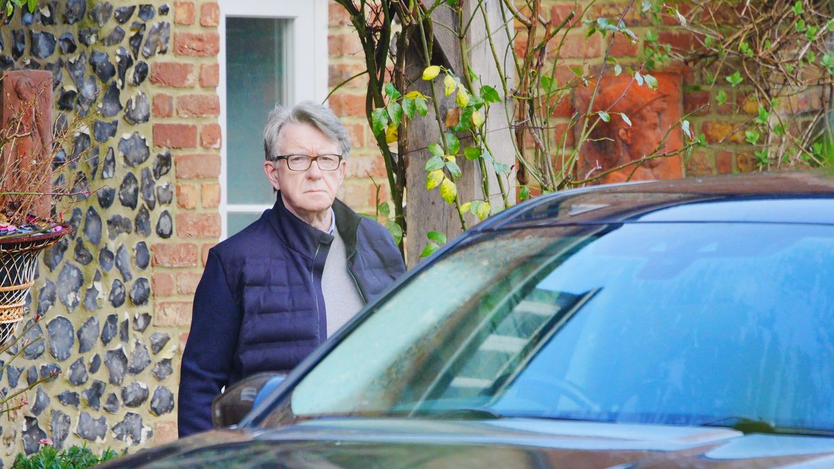 Lord Peter Mandelson został aresztowany