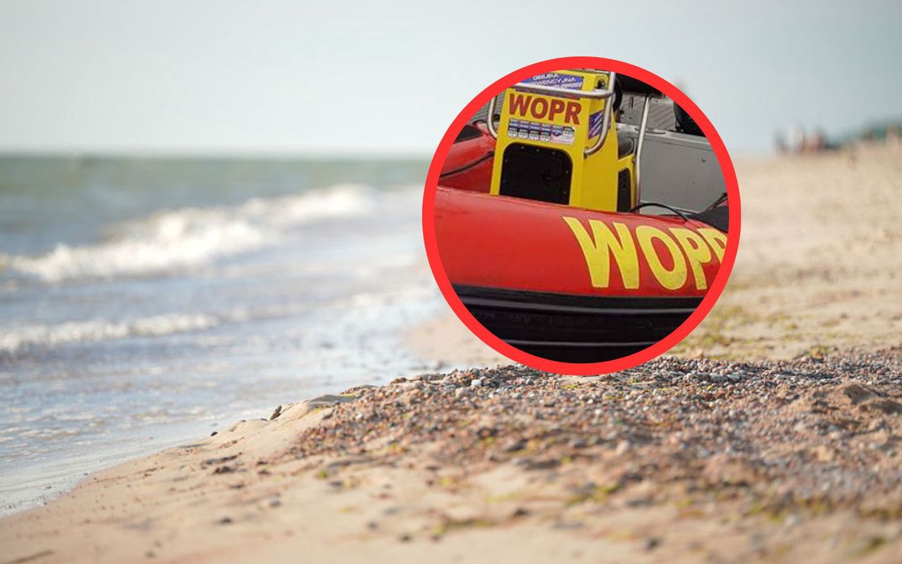 Ratował córki, 48-latek nie żyje. Tragedia nad Bałtykiem