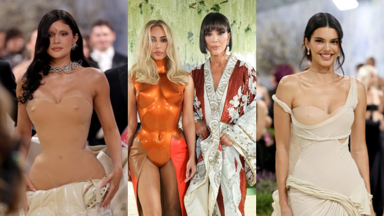 Klan Kardashian-Jenner bryluje na Met Gali 2026