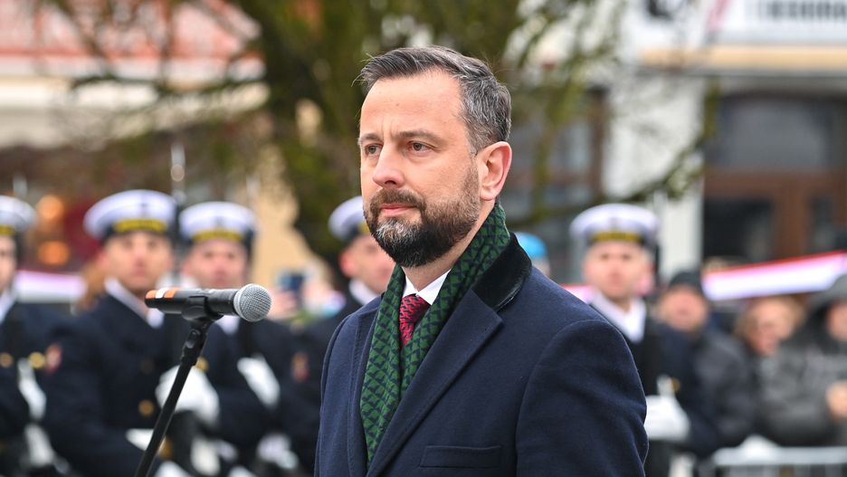 Wicepremier i minister obrony narodowej Władysław Kosiniak-Kamysz na uroczystościach w Pucku