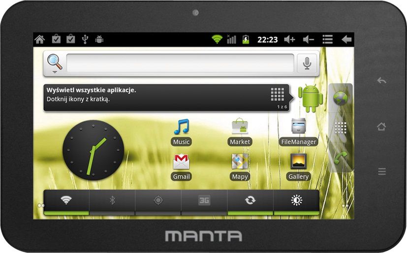 Nowy tablet od Manty