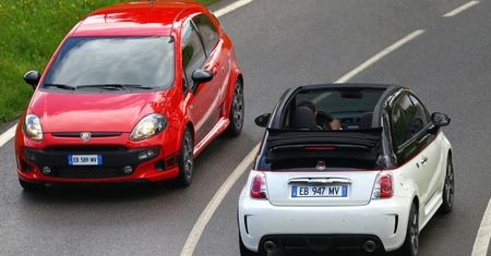 Abarth 500C i Punto Evo - Ostry włoski duet