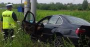 Brawurowa ucieczka BMW w pobliżu Zduńskiej Woli. Po amfetaminie "zarobił" 72 punkty