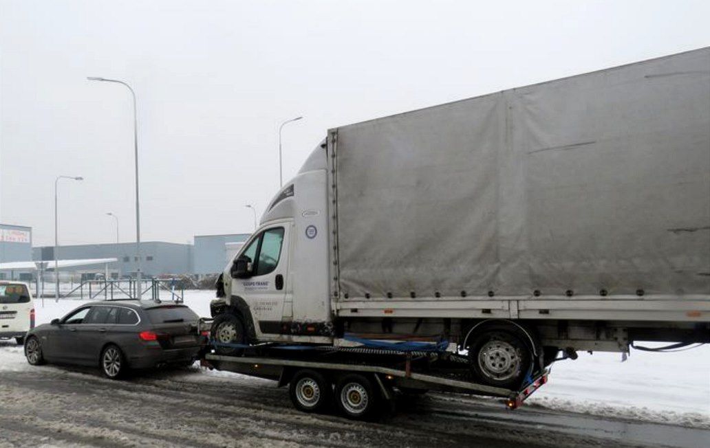 "Pomysłowy" kierowca z Polski zaskoczył czeską policję