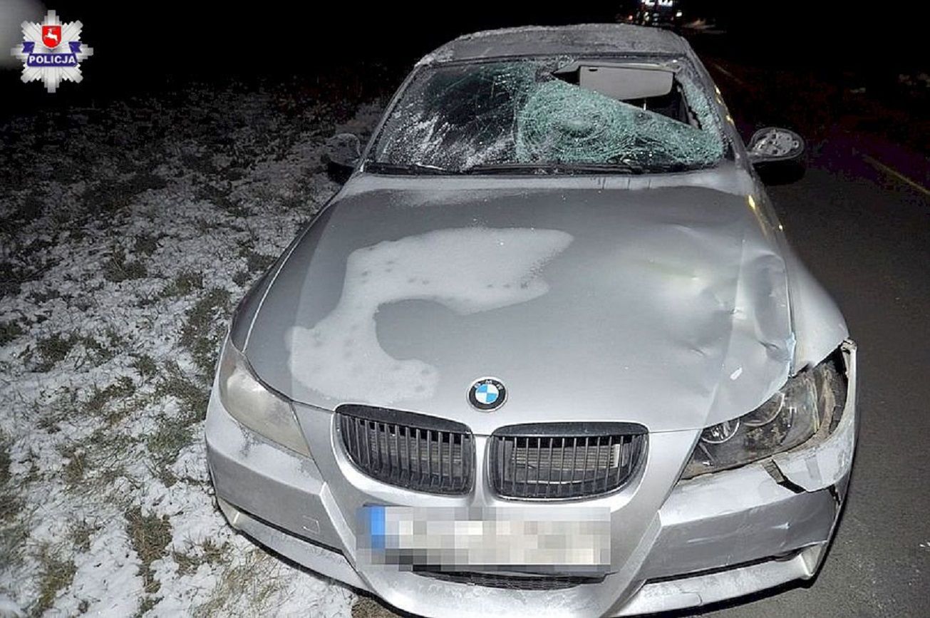 Lubelskie. Auto przejechało pieszego. Kierowca BMW aresztowany