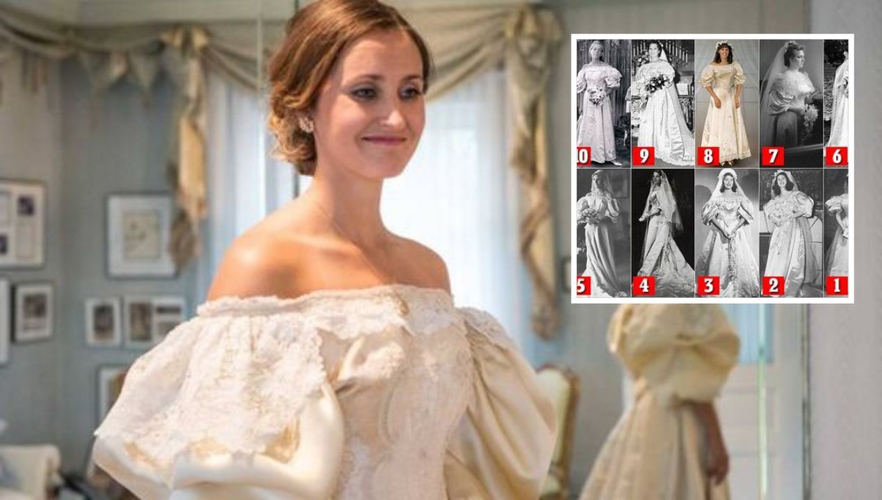 Panna młoda w 120 letniej sukni ślubnej! Jako 11 kobieta w rodzinie weźmie w niej ślub