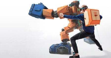 Nintendo Labo jak LEGO Technic, czyli refleksje na temat Robot Kit