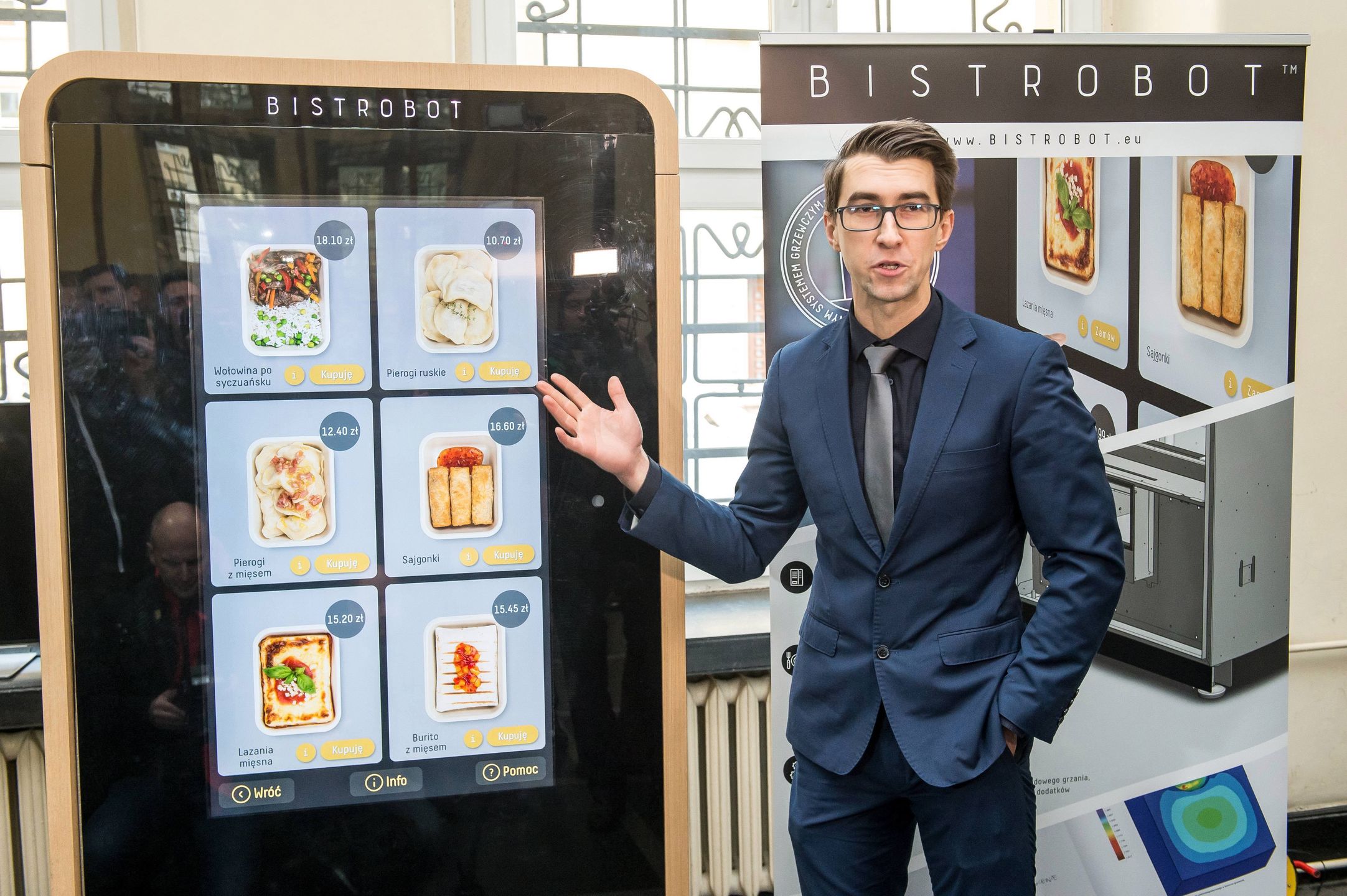 Wojciech Jopek prezentuje Bistrobota 