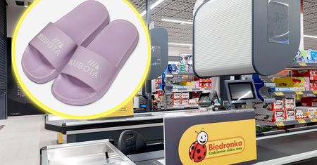 Klapki Kubota wracają do Biedronki. Tym razem w wydaniu basenowym
