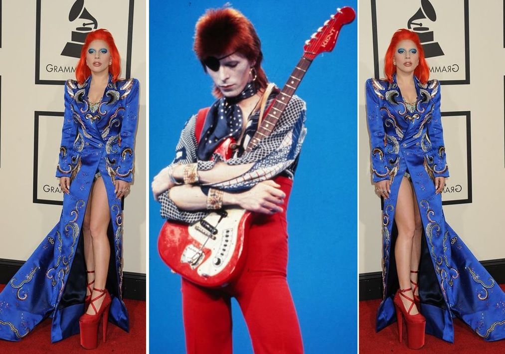 Grammy 2016: Lady Gaga jak David Bowie