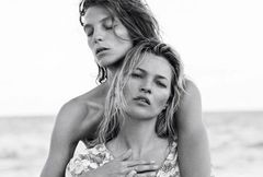 Kate Moss i Daria Werbowy w kampanii Equipment