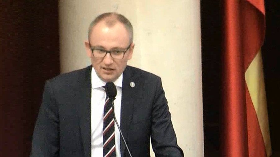Radny PiS Błażej Poboży