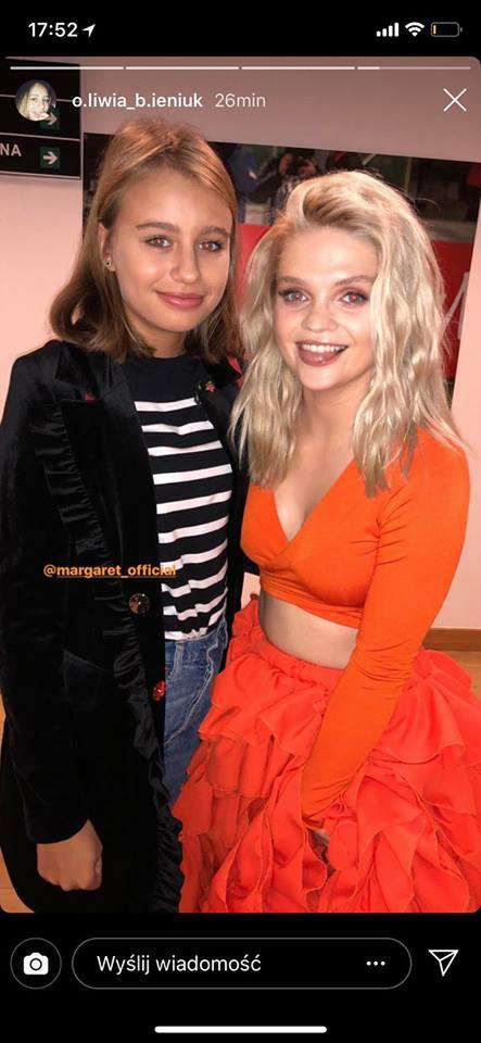 Oliwia Bieniuk w nowej fryzurze z Margaret
