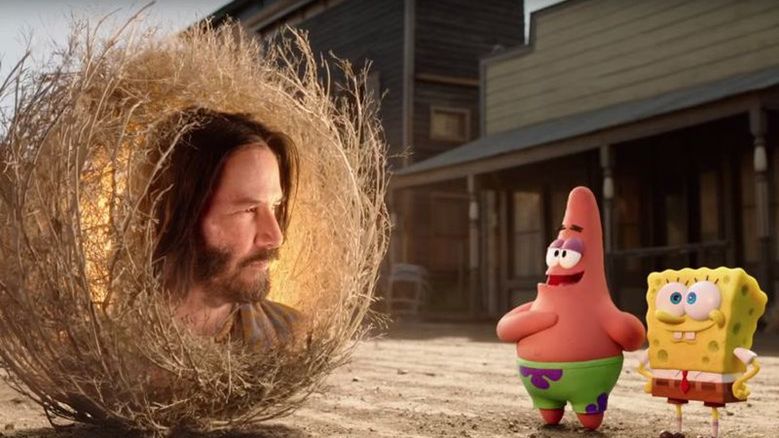 Keanu Reeves pojawi się w najnowszym filmie ze świata SpongeBoba