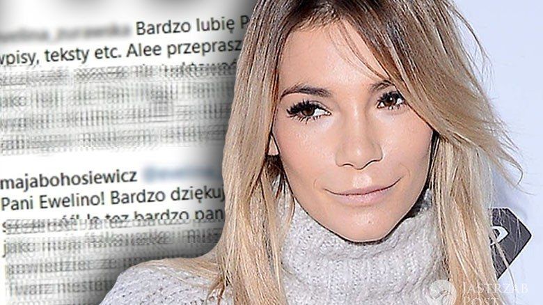 Maja Bohosiewicz ostro odpowiada fance