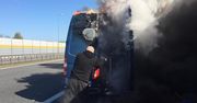 Polski zespół miał wypadek. Ich bus stanął w ogniu