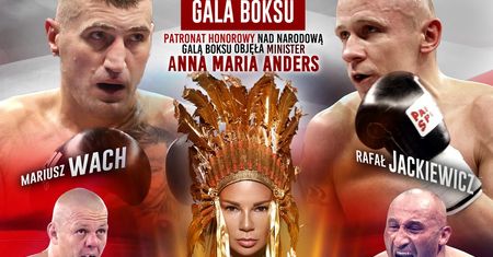 Najbardziej "narodowa" gala boksu? Na widowni politycy, na scenie poseł Liroy i znajoma Misiewicza