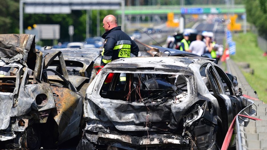 Wypadek na A6 pod Szczecinem. Zginęło sześć osób