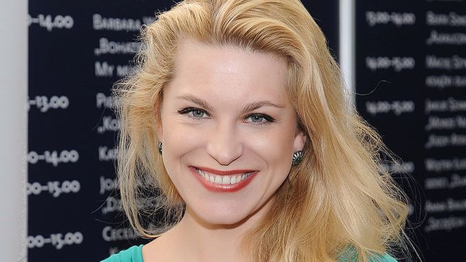 Katarzyna Bonda chętnie promuje swoje książki