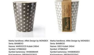 Bambusowy kubek nie nadaje się do picia. GIS ostrzega