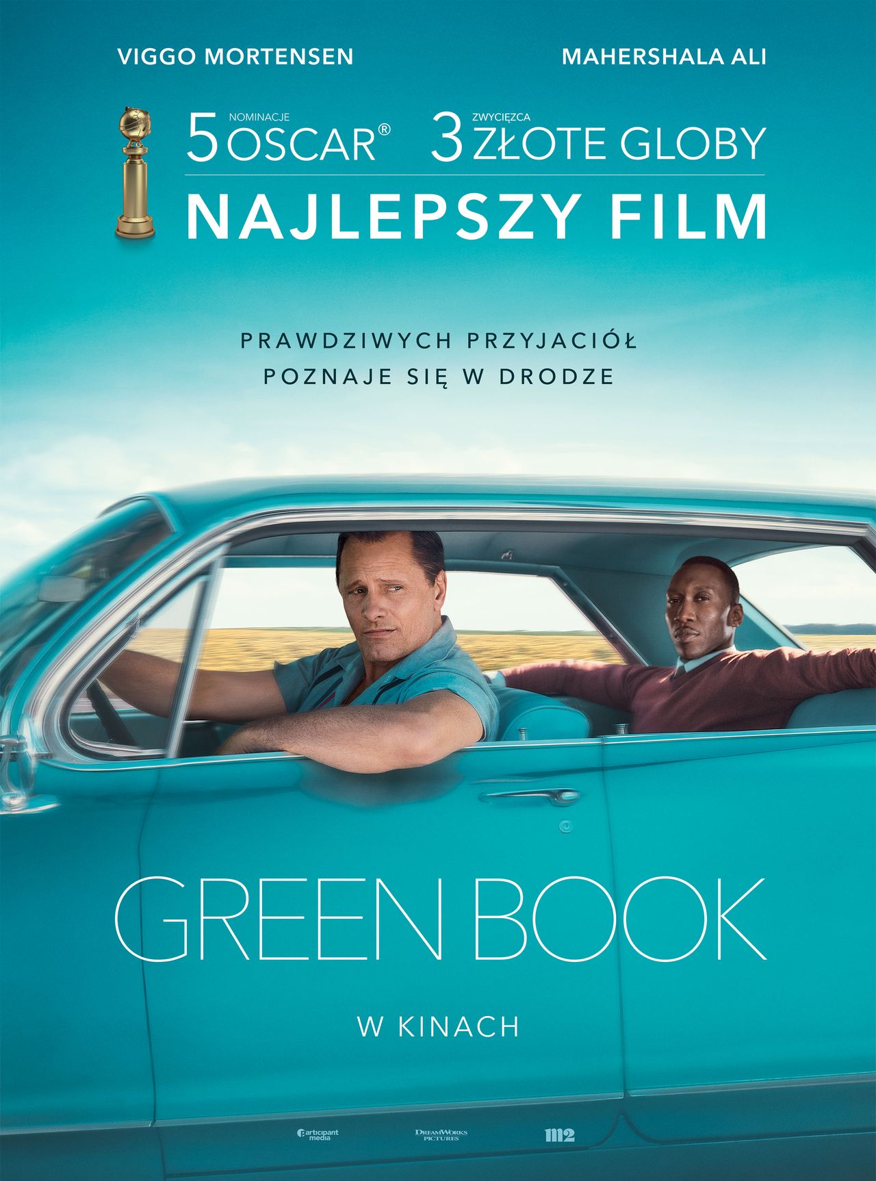 "Green Book” z 5 nominacjami do Oscara w najważniejszych kategoriach. W kinach 8 lutego