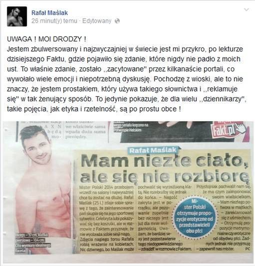 Fotografia: screen z Facebook.pl